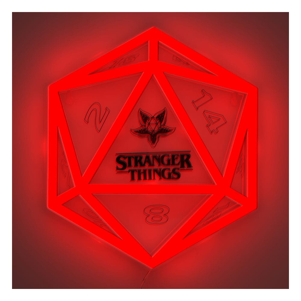 Stranger Things 5 LED Wandleuchte Neon