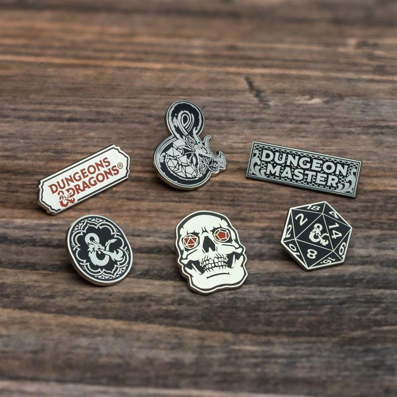 Dungeons & Dragons Enamel Pins