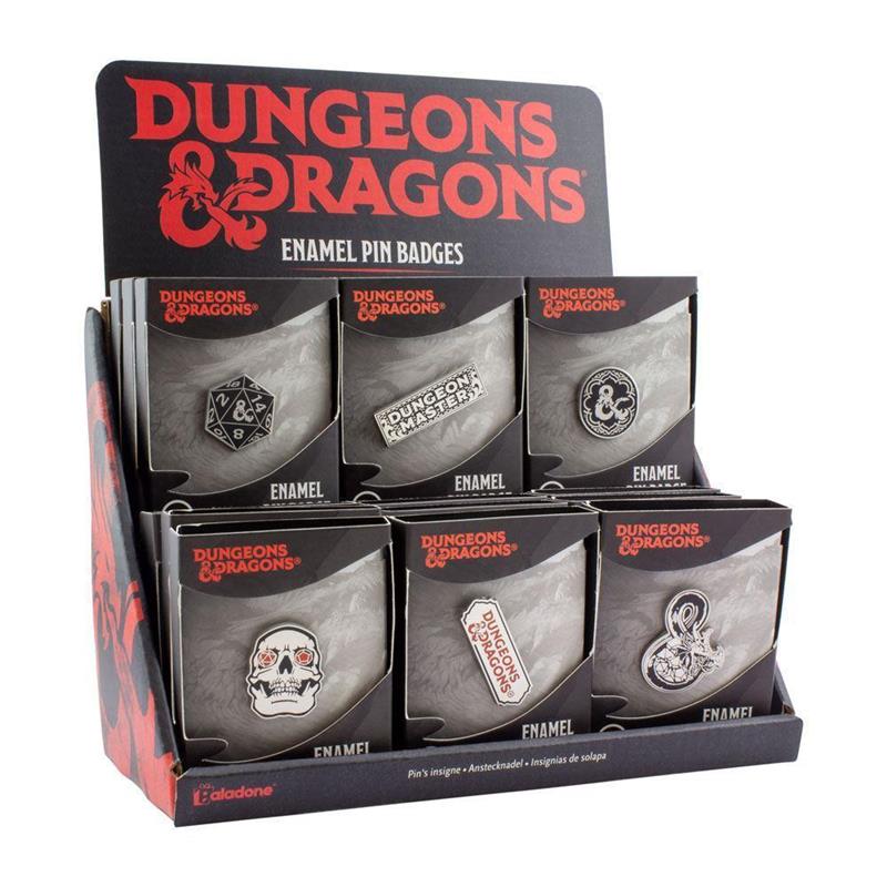 Dungeons & Dragons Enamel Pins