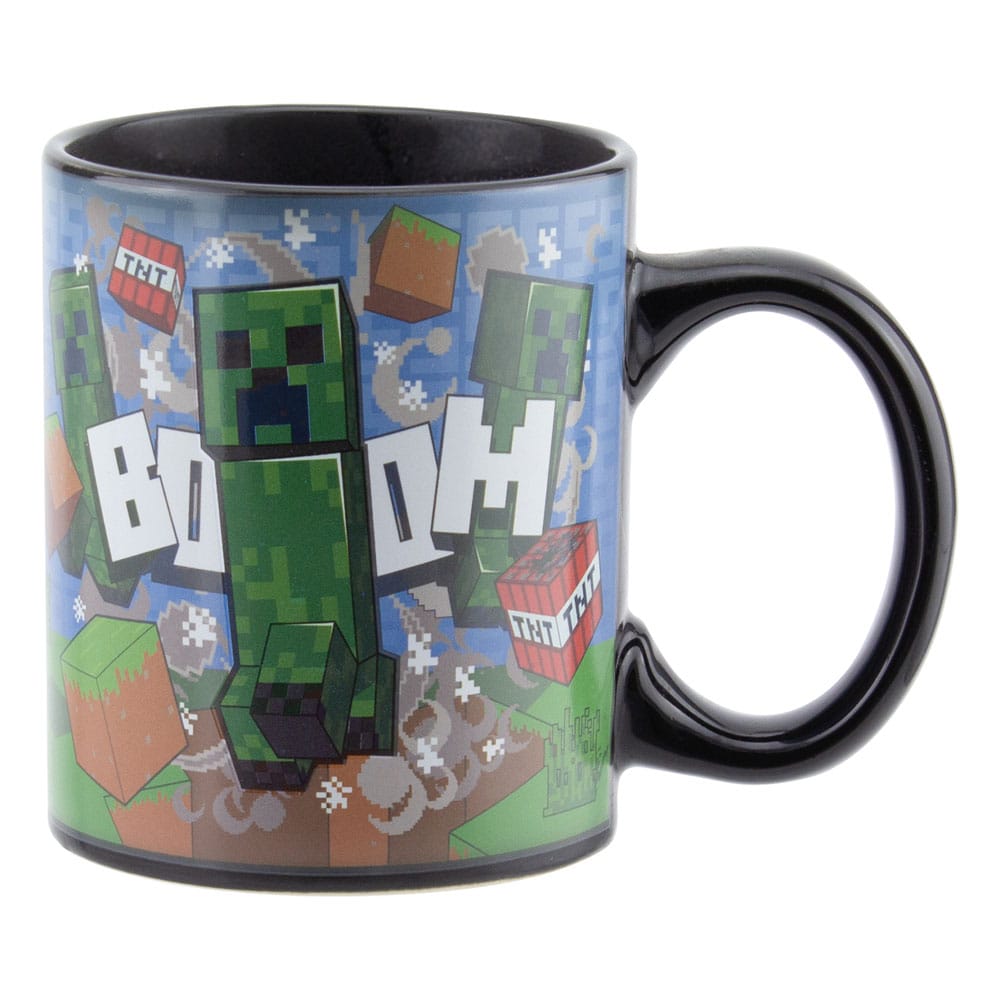 Minecraft Tasse mit Thermoeffekt Creeper