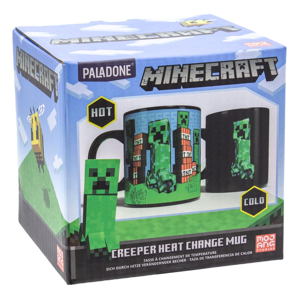 Minecraft Tasse mit Thermoeffekt Creeper