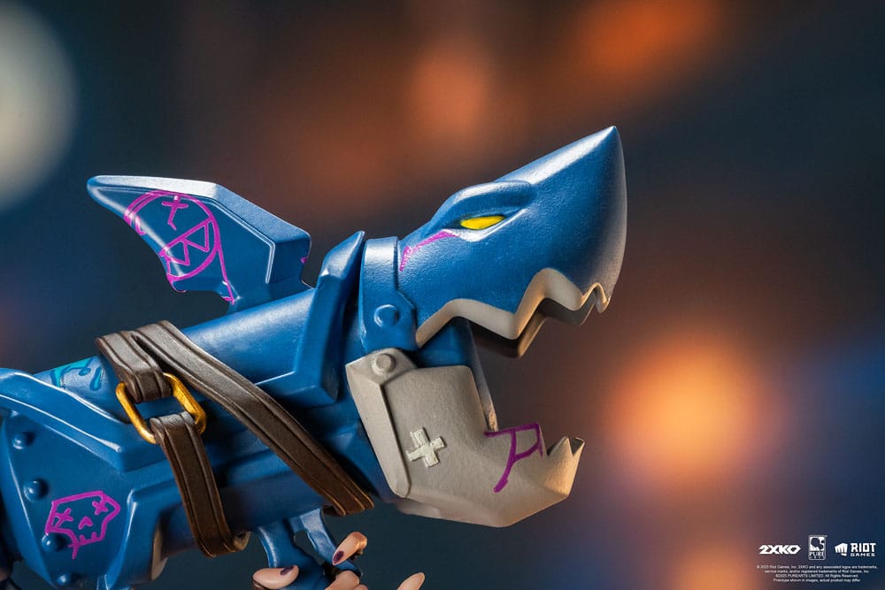 League of Legends Statue 1/10 2XKO Jinx & Warwick Diorama 37 cm