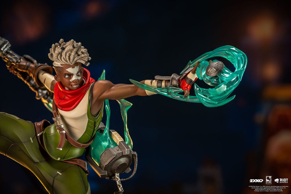 League of Legends Statue 1/10 2XKO Ekko & Ahri Diorama 30 cm