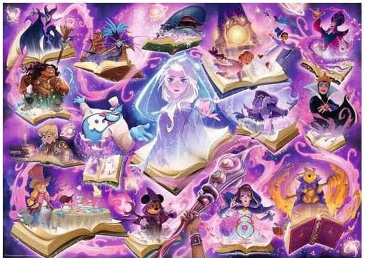 Disney Lorcana Jigsaw Puzzle Glimmers of the Realm: Amethyst (1.000 pieces)