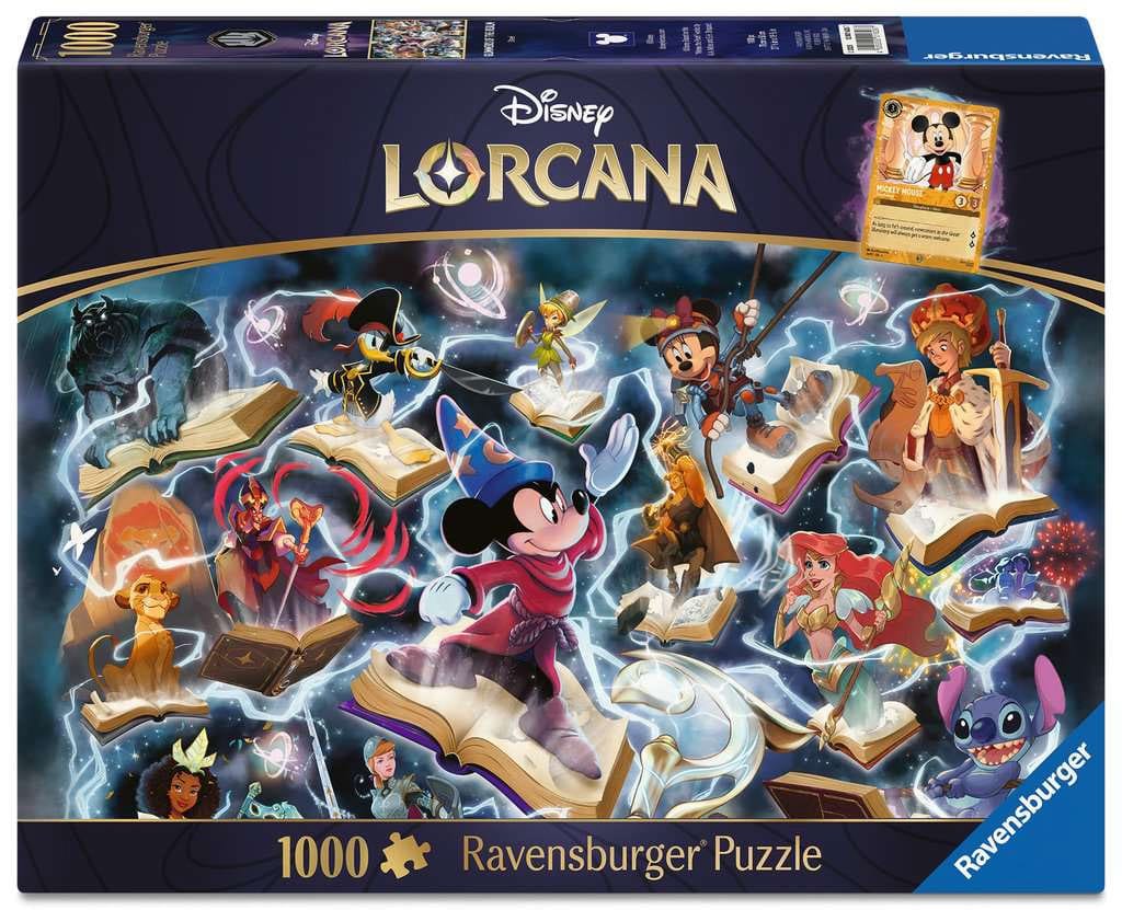 Disney Lorcana Jigsaw Puzzle Glimmers of the Realm: Steel (1.000 pieces)