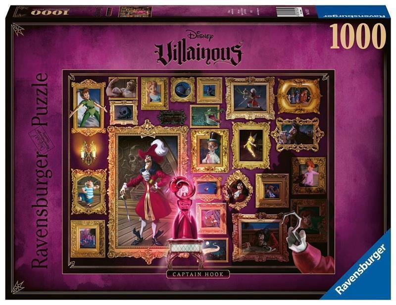 Disney Villainous Jigsaw Puzzle Captain Hook (1.000 pieces)