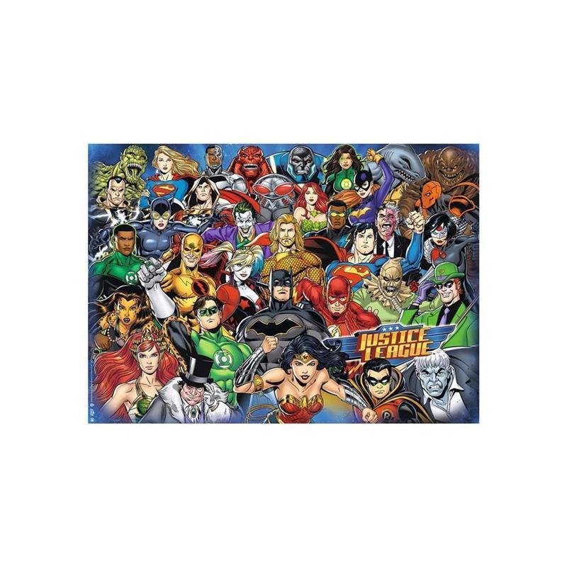 DC Comics Challenge Jigsaw Puzzle Justice League (1.000 pieces)