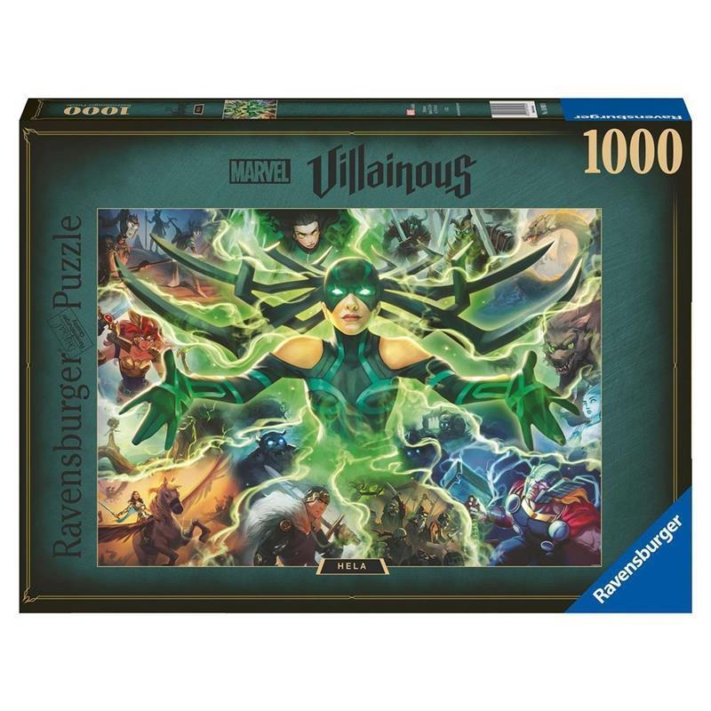 Marvel Villainous Jigsaw Puzzle Hela (1.000 pieces)