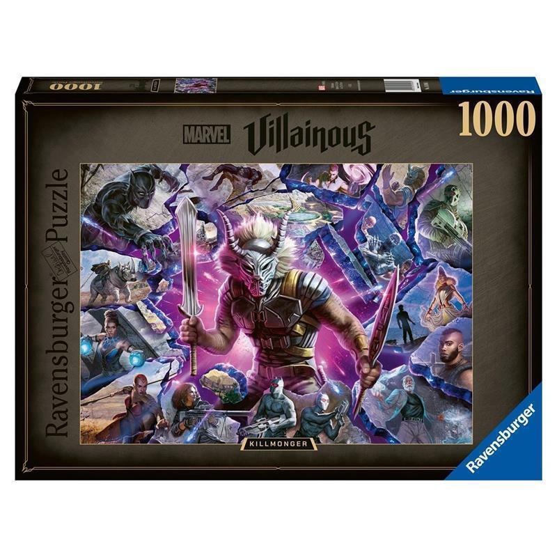 Marvel Villainous Jigsaw Puzzle Killmonger (1.000 pieces)