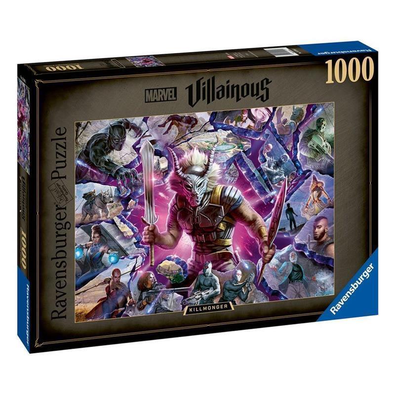Marvel Villainous Jigsaw Puzzle Killmonger (1.000 pieces)