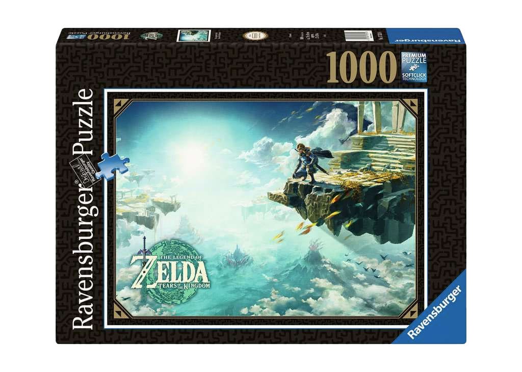 The Legend of Zelda: Tears of the Kingdom Jigsaw Puzzle Cover Art (1.000 Pieces)