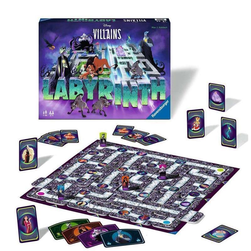 Disney Villains Game Board Labyrinth