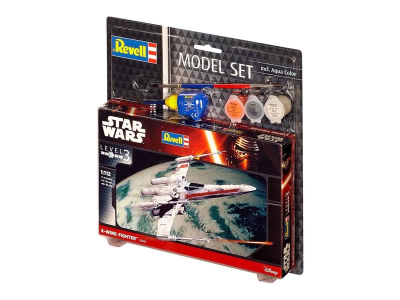 Star Wars Model Kit 1/112 Model Set X-Wing Fighter 11 cm