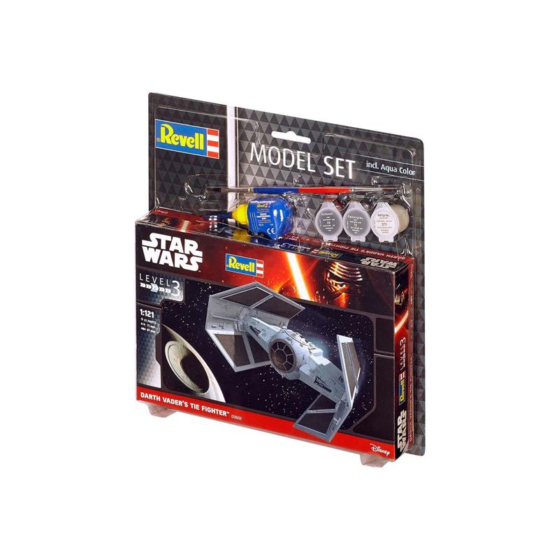 Star Wars Model Kit 1/121 Model Set Darth Vader's TIE Fighter 7 cm