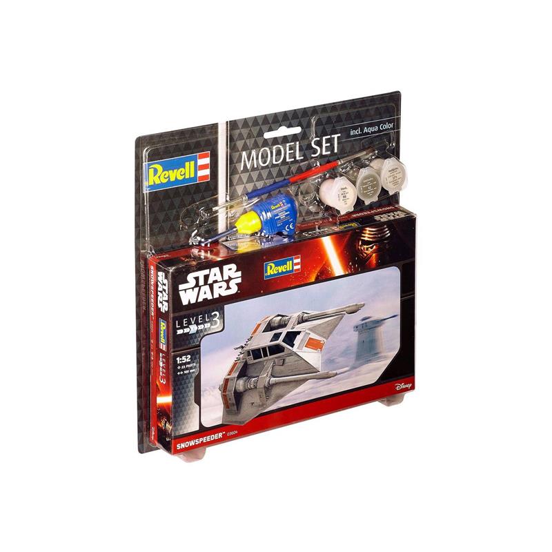 Star Wars Modellbausatz 1/52 Model Set Snowspeeder 10 cm