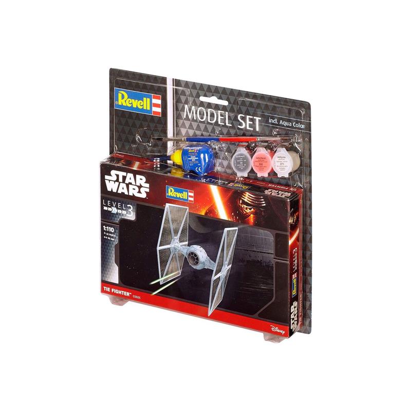 Star Wars Model Kit 1/110 Model Set TIE Fighter 9 cm