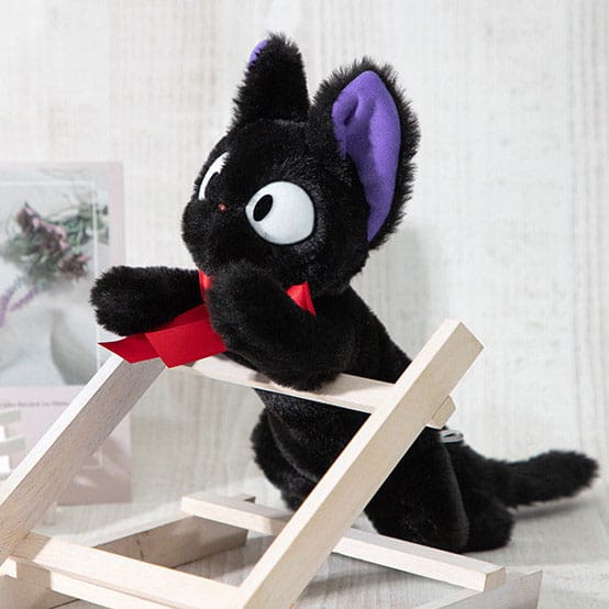 Kiki´s Delivery Service Nakayoshi Plush Figure Jiji Laying