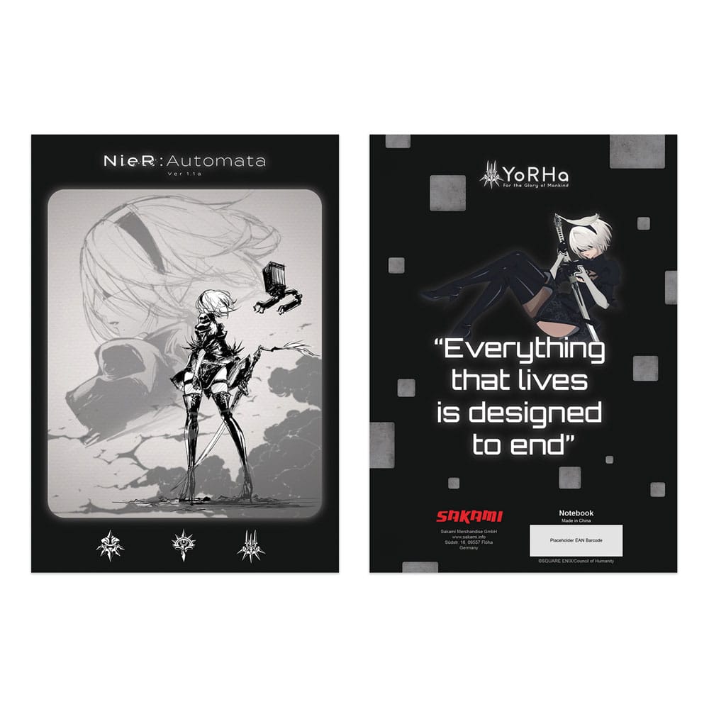 NieR:Automata Ver1.1a Notizbuch