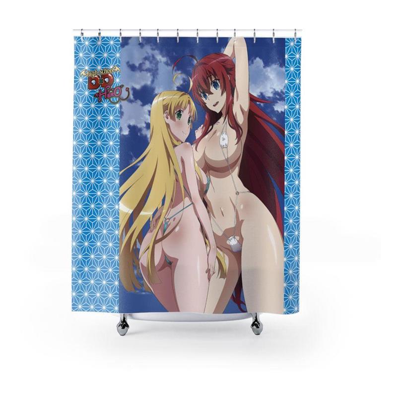 High School DxD Hero Duschvorhang Rias & Asia
