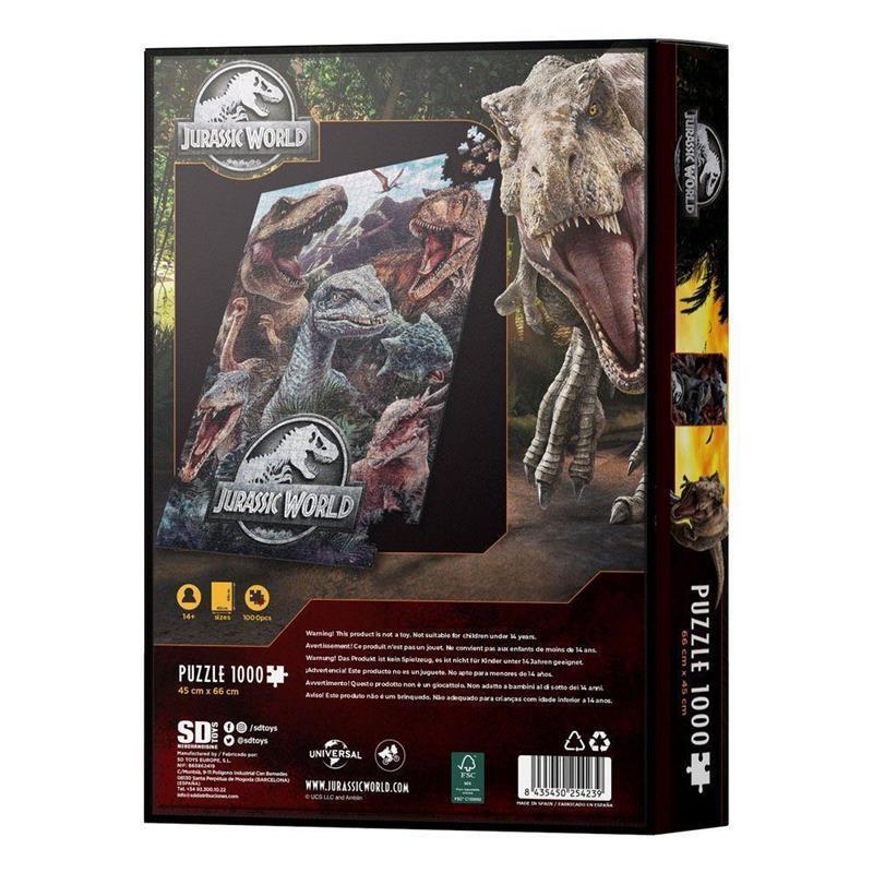 Jurassic World Jigsaw Puzzle Poster (1.000 pieces)