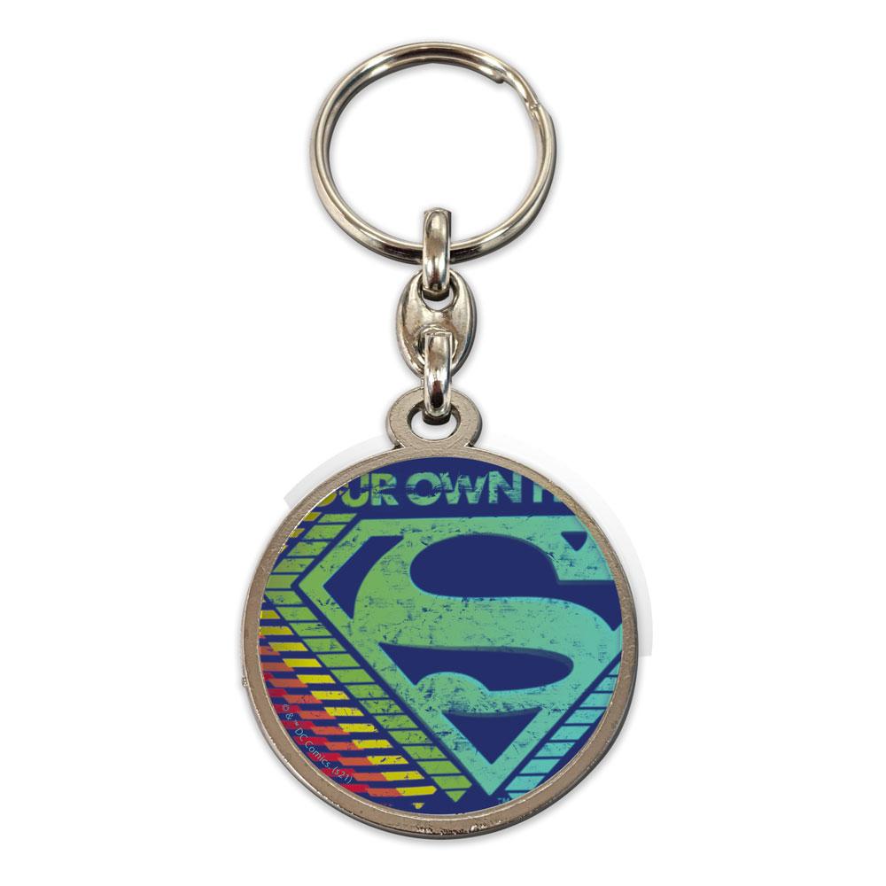 DC Comics Metall-Schlüsselanhänger Superman Logo 7 cm