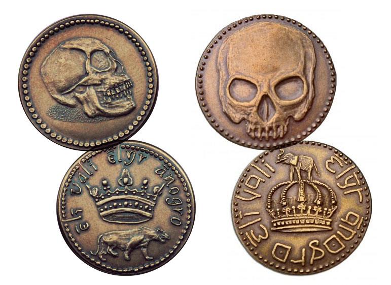 Game of Thrones Coin Set Volantis Honors Elephant & Tiger
