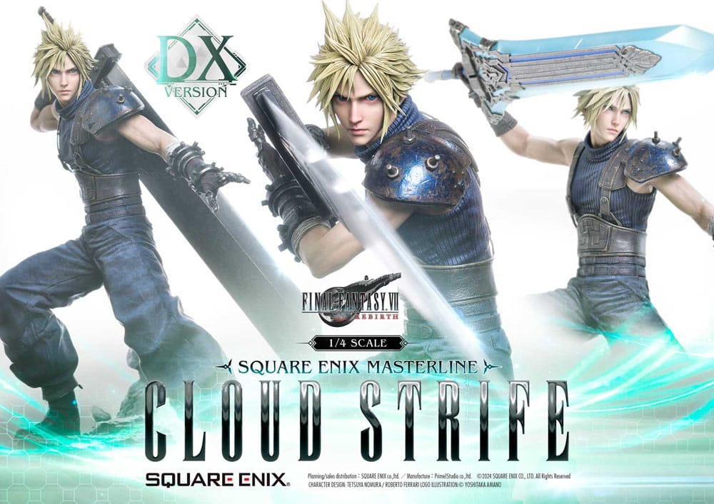 Final Fantasy VII Rebirth Masterline Statue 1/4 Cloud Strife Deluxe Ver. 68 cm