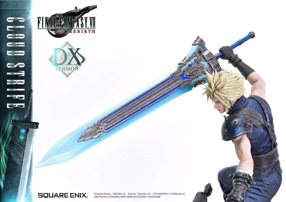 Final Fantasy VII Rebirth Masterline Statue 1/4 Cloud Strife Deluxe Ver. 68 cm