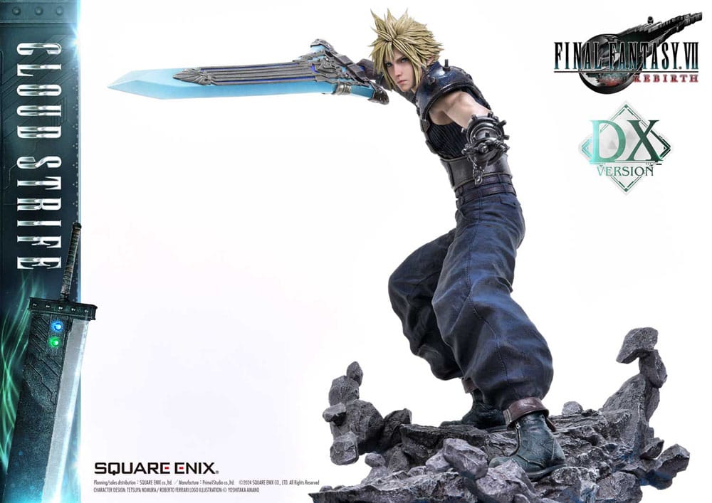 Final Fantasy VII Rebirth Masterline Statue 1/4 Cloud Strife Deluxe Ver. 68 cm