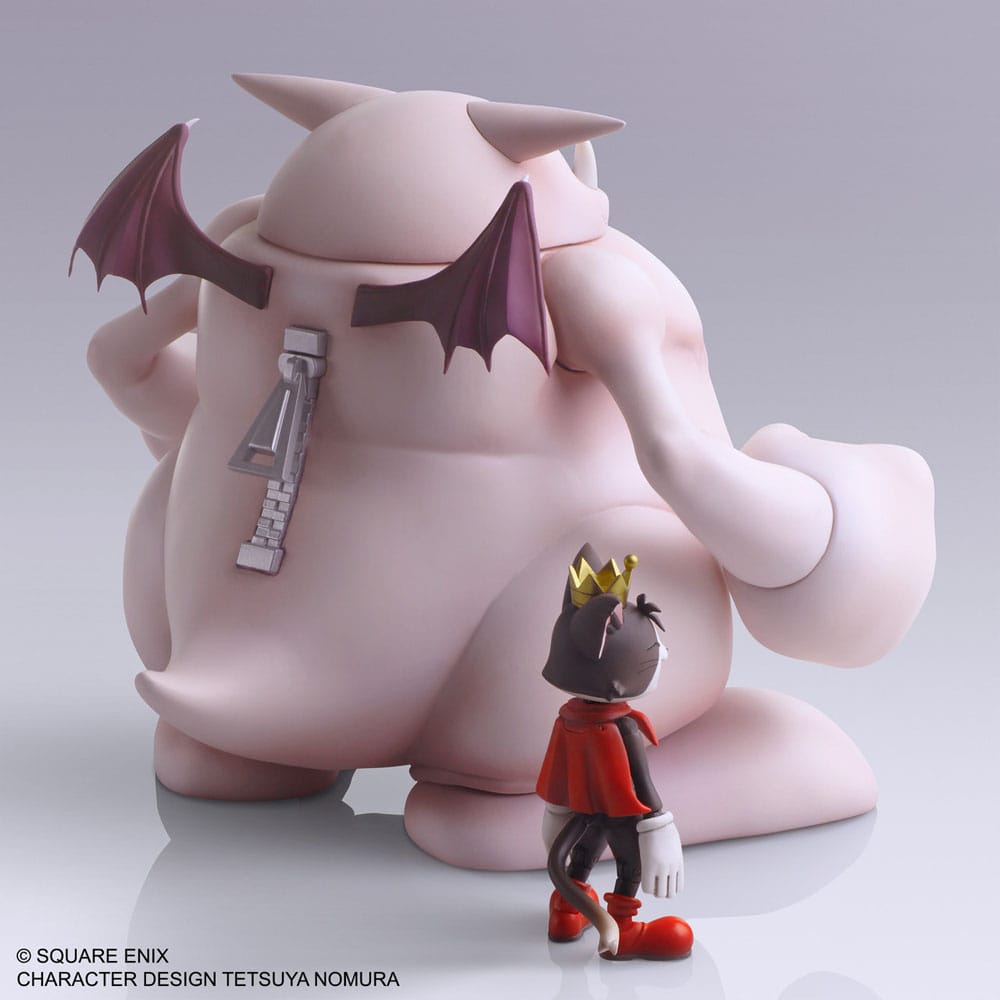 Final Fantasy VII Bring Arts Actionfiguren Set Cait Sith & Fat Moogle