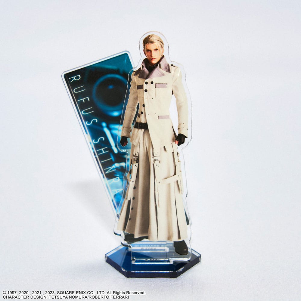 Final Fantasy VII Remake Acryl Figur Rufus Shinra 8 cm