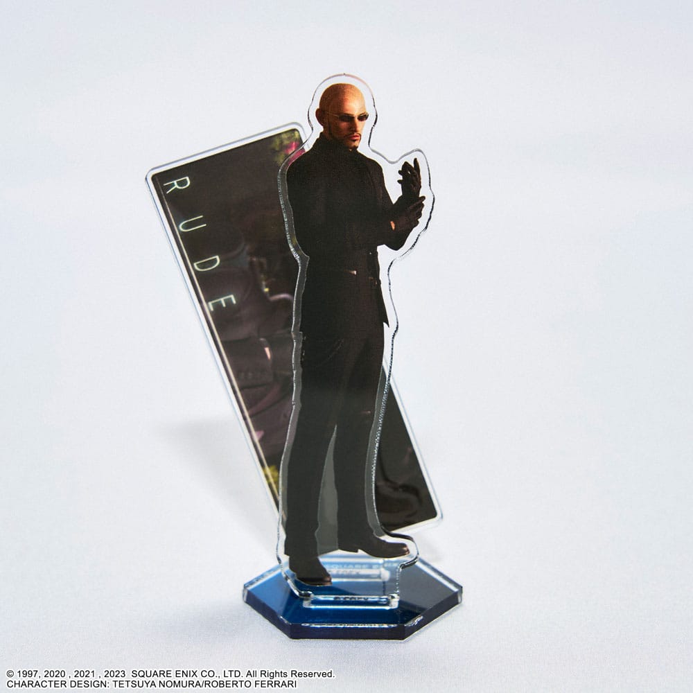 Final Fantasy VII Remake Acryl Figur Rude 8 cm
