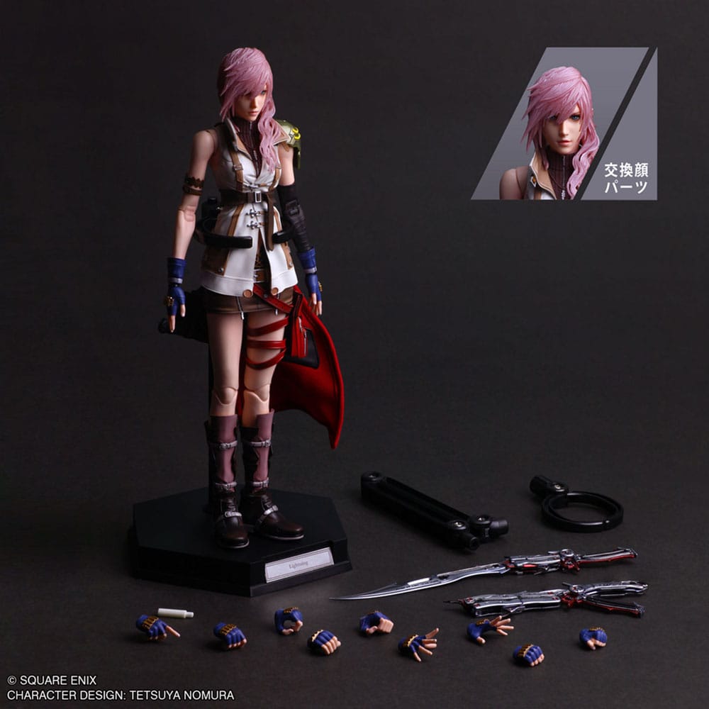 Final Fantasy XV Play Arts Shin Actionfigur Lightning 26 cm