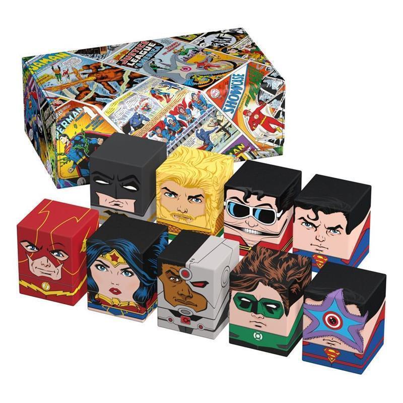Squaroes Justice League™ Collectors Case - Vintage Comics