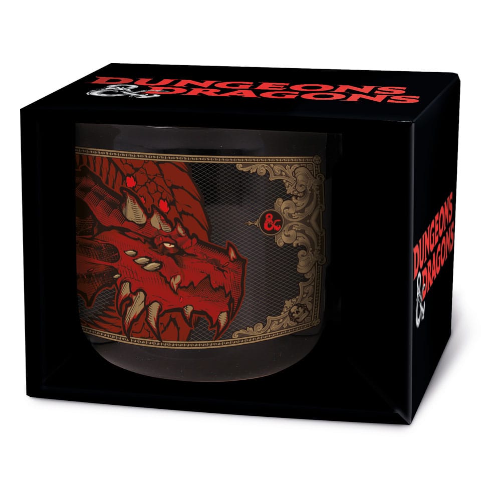 Dungeons & Dragons Mug Case Dragon 355 ml