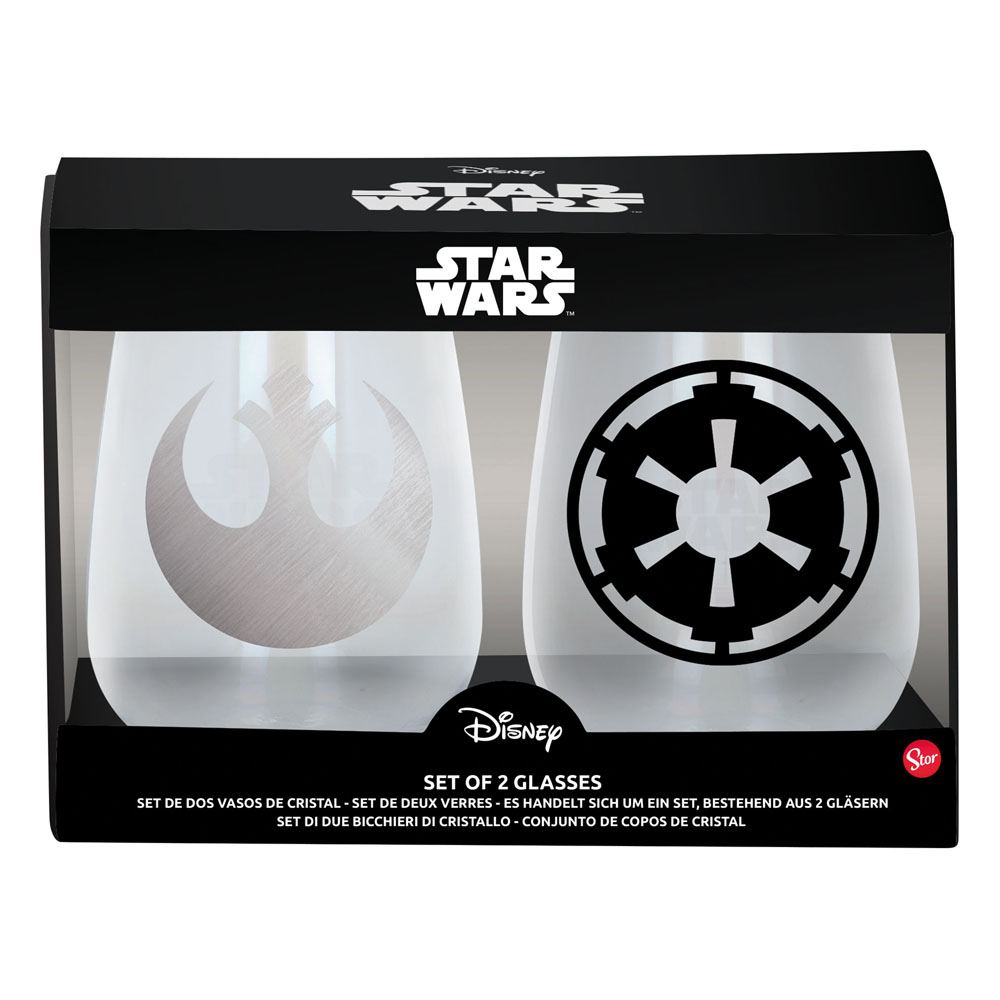 Star Wars Crystal Glasses 2-Pack