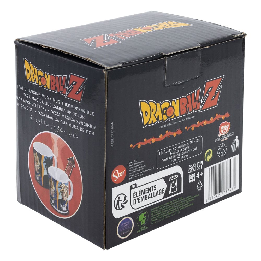 Dragon Ball Z Heat Change Mug Vegeta & Goku 325 ml    