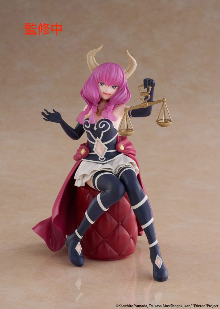 Frieren: Beyond Journey's End PVC Statue Desktop Cute Figure Aura the guillotine 13 cm      