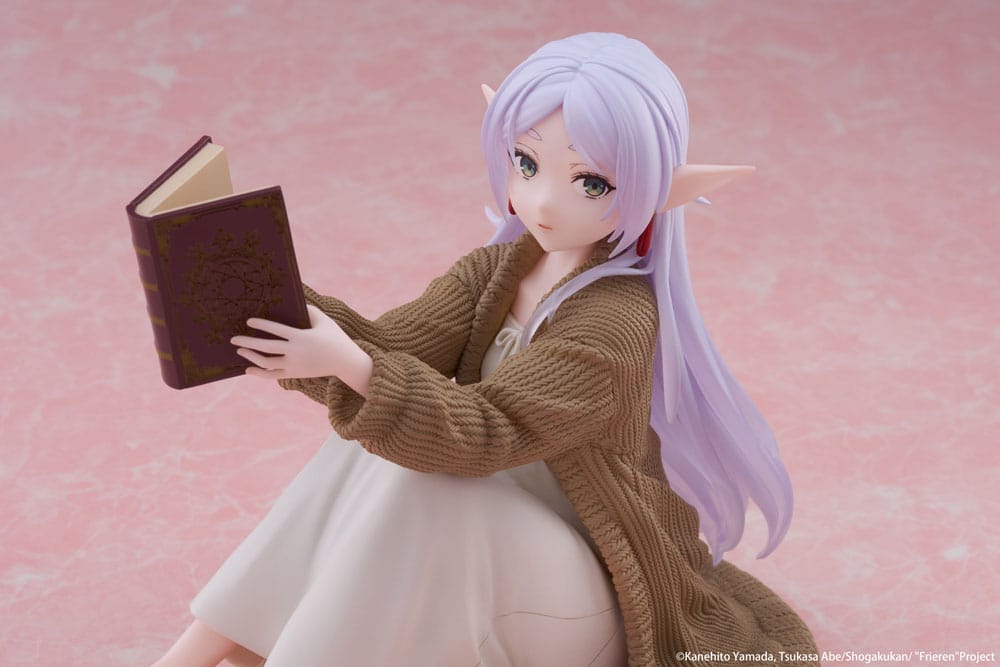 Frieren: Beyond Journey's End PVC Statue Desktop Cute Figure Frieren Roomwear Ver. 13 cm       