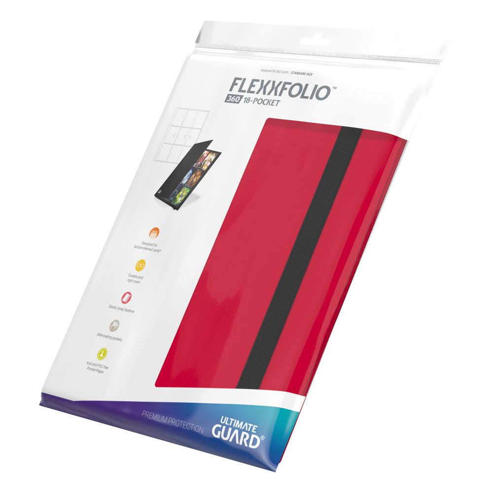 Ultimate Guard Flexxfolio 360 - 18-Pocket Rot