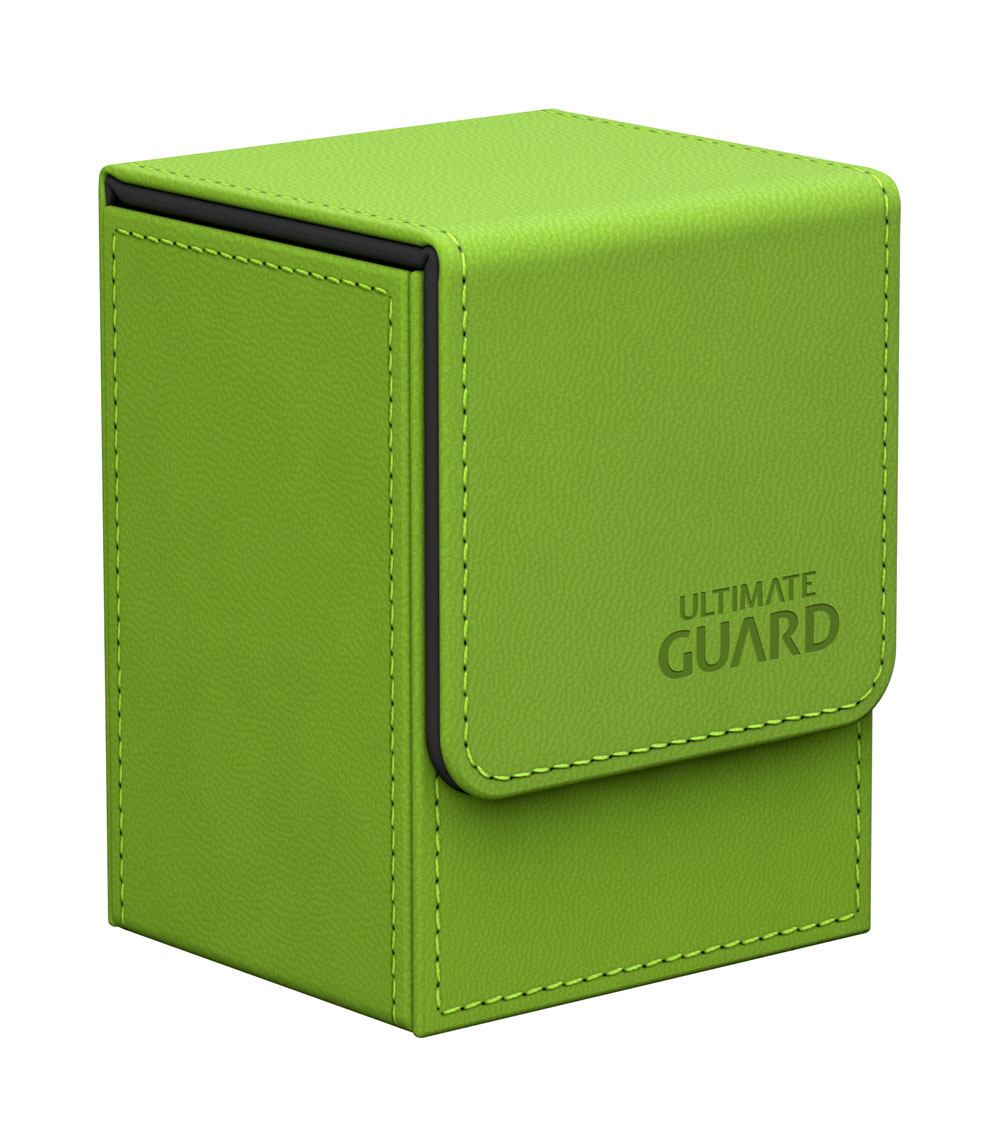 Ultimate Guard Flip Deck Case 80+ Standard Size Green