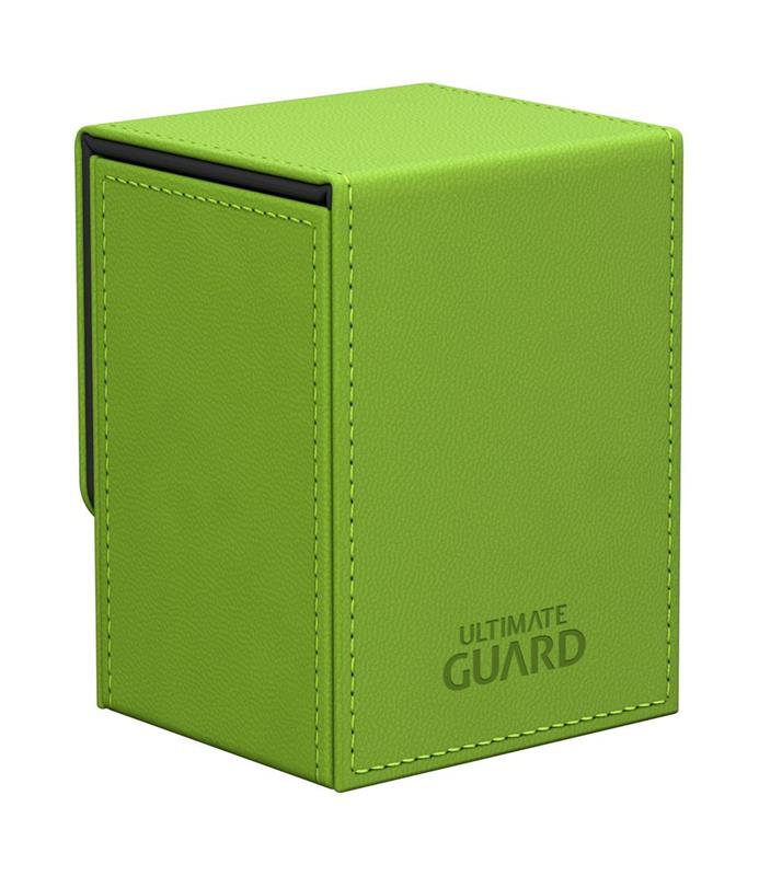 Ultimate Guard Flip Deck Case 80+ Standard Size Green