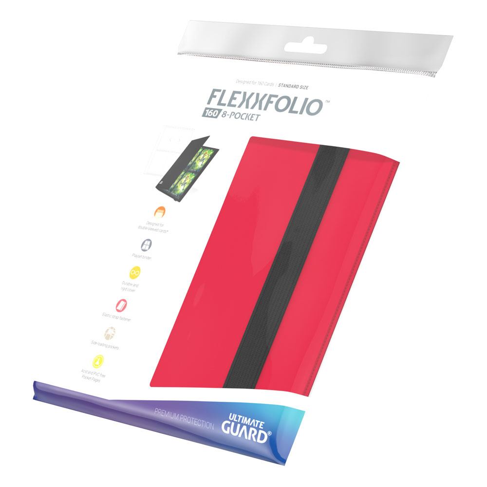 Ultimate Guard Flexxfolio 160 - 8-Pocket Rot