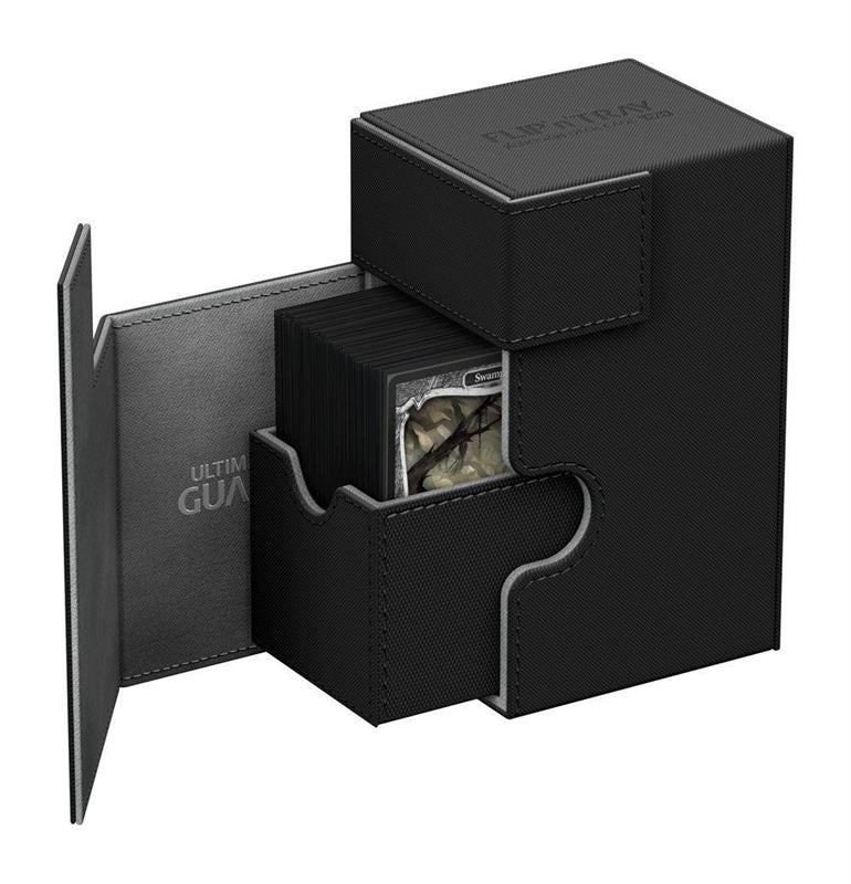 Ultimate Guard Flip´n´Tray Deck Case 80+ Standardgröße XenoSkin Schwarz