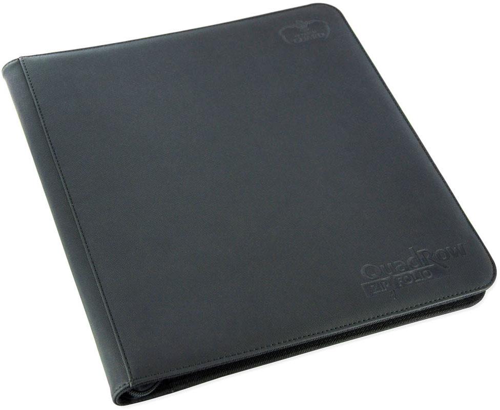 Ultimate Guard 12-Pocket QuadRow ZipFolio XenoSkin Schwarz