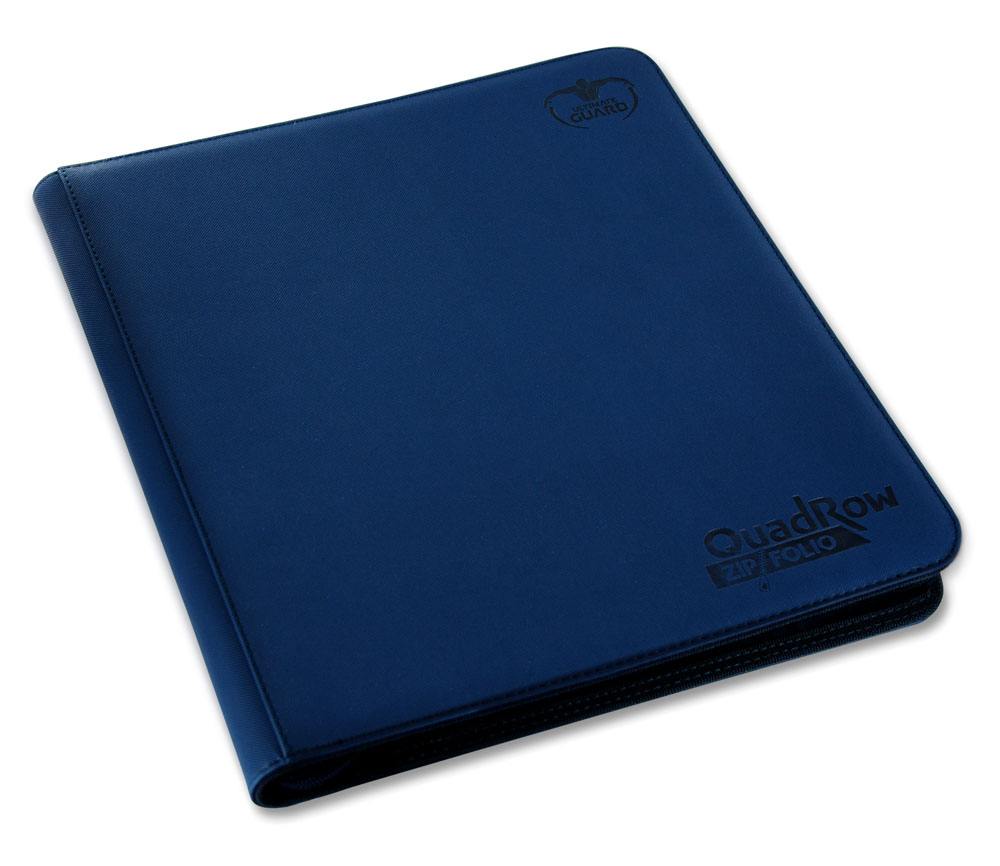 Ultimate Guard 12-Pocket QuadRow ZipFolio XenoSkin Dunkelblau