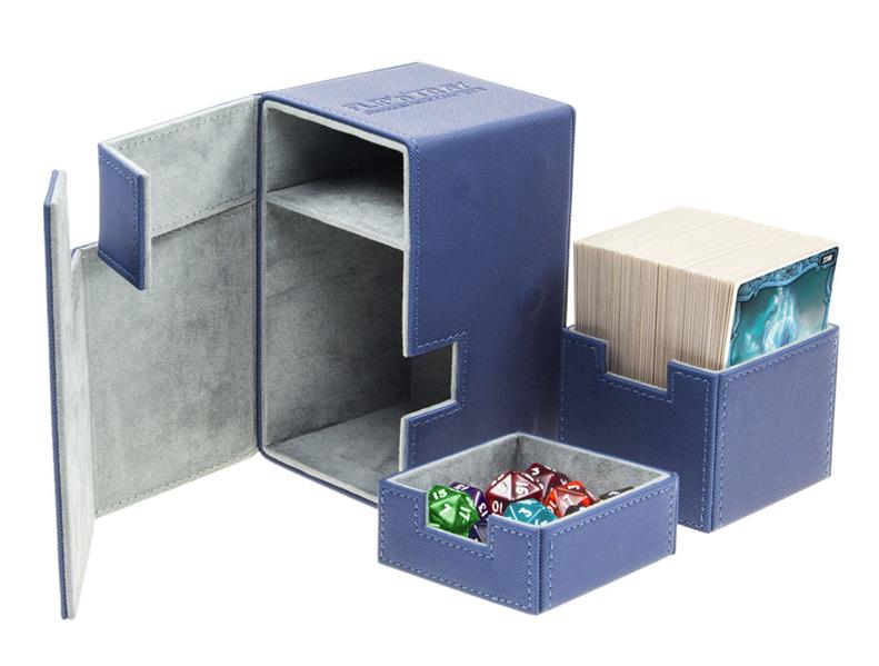 Ultimate Guard Flip´n´Tray Deck Case 100+ Standardgröße XenoSkin Blau