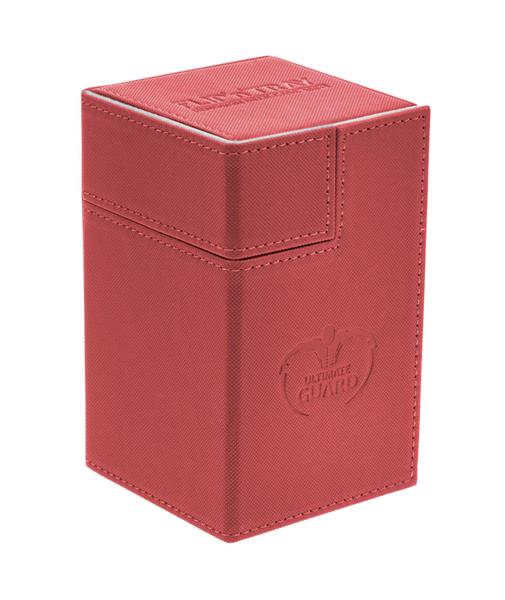 Ultimate Guard Flip´n´Tray Deck Case 100+ Standard Size XenoSkin Red