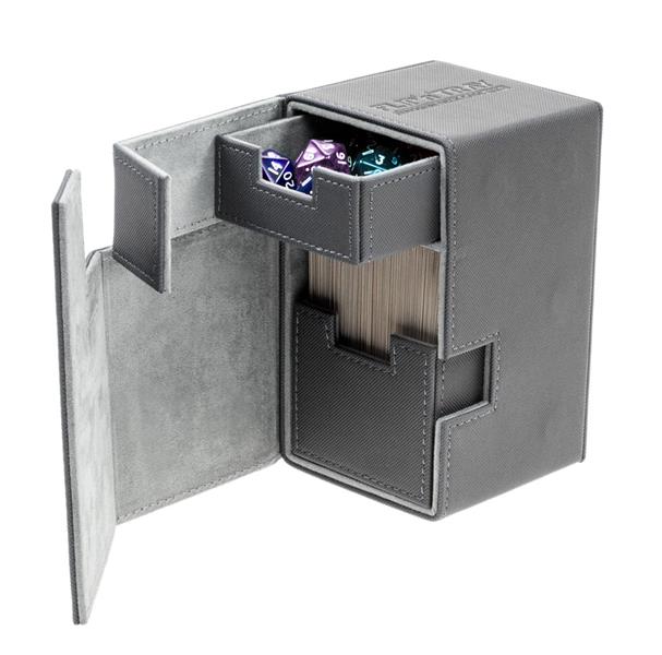 Ultimate Guard Flip´n´Tray Deck Case 100+ Standardgröße XenoSkin Grau