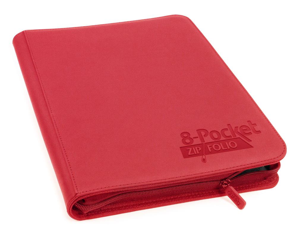 Ultimate Guard Zipfolio 320 - 16-Pocket XenoSkin Rot